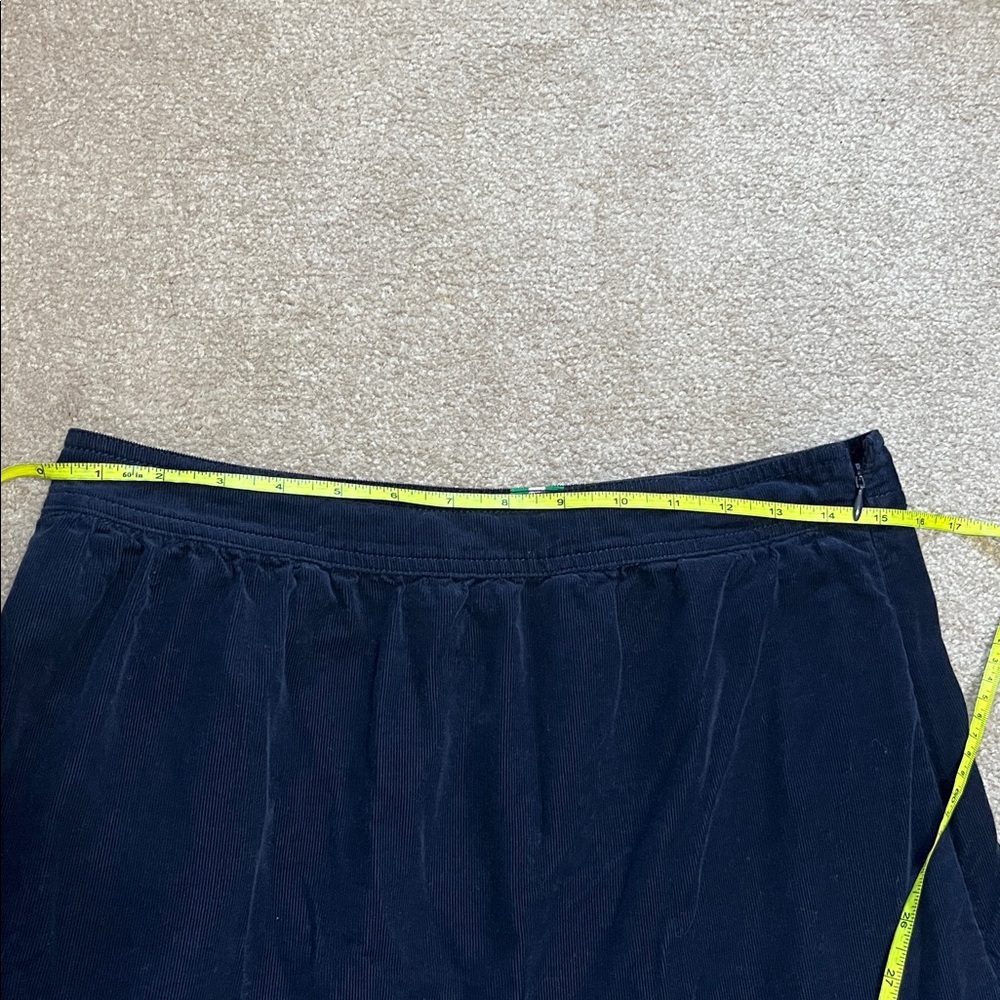 Boden Navy Tiered Midi Skirt - Picture 7 of 9